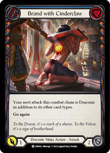 Brand with Cinderclaw (Blue) - UPR062 - Common Uprising