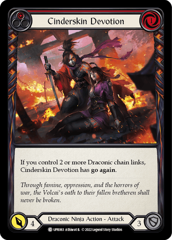 Cinderskin Devotion (Red) - UPR063 - Common Uprising