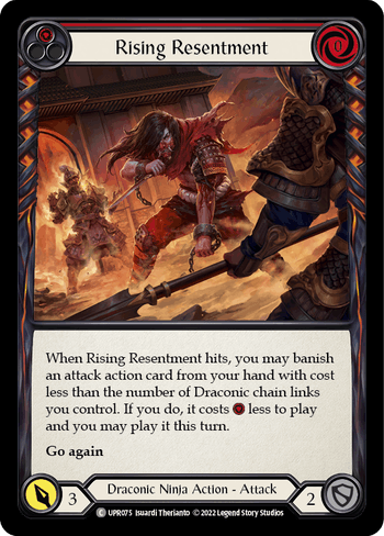Rising Resentment (Red) - UPR075 - Common Uprising