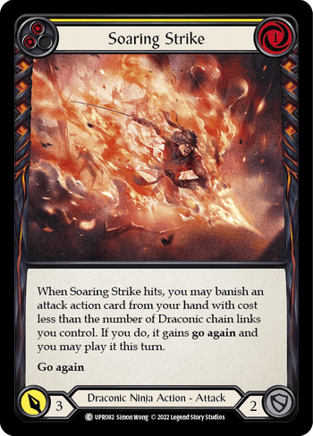 Soaring Strike (Yellow) - UPR082 - Common Uprising