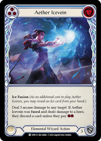 Aether Icevein (Blue) - UPR115 - Common Uprising