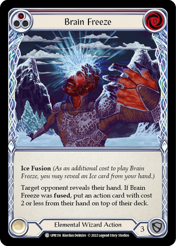 Brain Freeze (Red) - UPR116 - Common Uprising