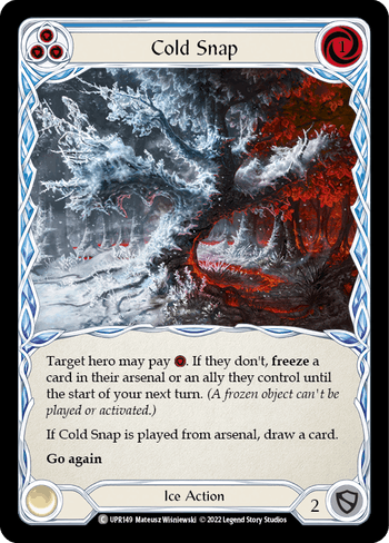 Cold Snap (Blue) - UPR149 - Common Uprising