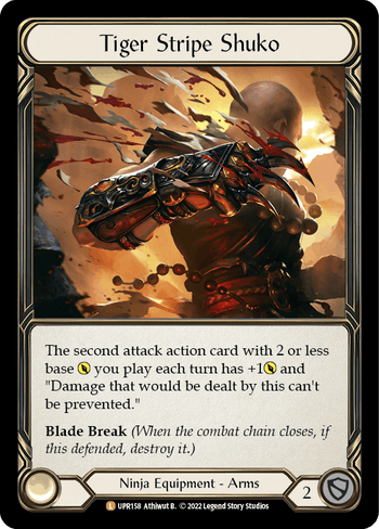 Tiger Stripe Shuko - UPR158 - Legendary Uprising