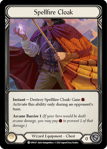 Spellfire Cloak - UPR167 - Rare Uprising