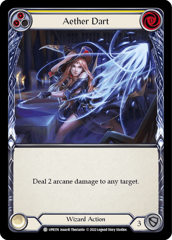 Aether Dart (Yellow) - UPR174 - Common Uprising