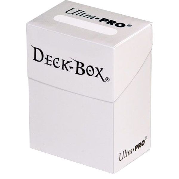 Ultra Pro Deck Box - White-Cherry Collectables