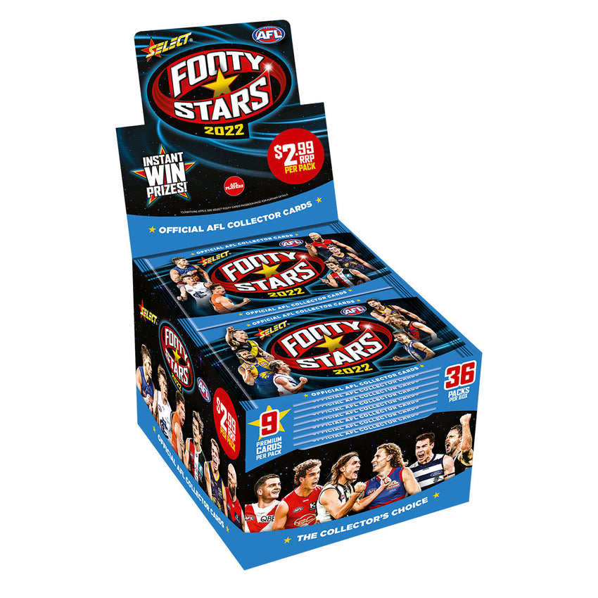 2022 Select AFL Footy Stars Hobby Case