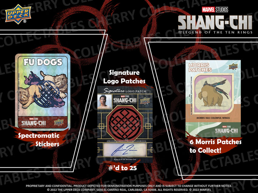 Upper Deck Marvel Studios Shang-Chi And The Legend Of The Ten Rings Hobby Box (Pre Order Mar 22)-Non Sport Trading Cards-Cherry