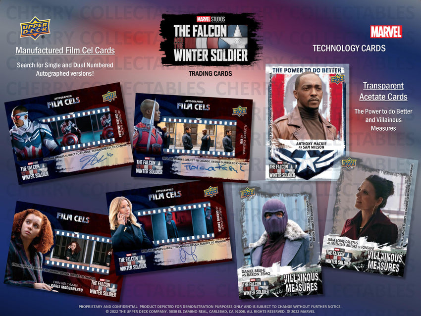 Upper Deck Marvel Studios The Falcon and the Winter Soldier Hobby Pack (Pre Order Jan 18)-Non Sport Trading Cards-Cherry
