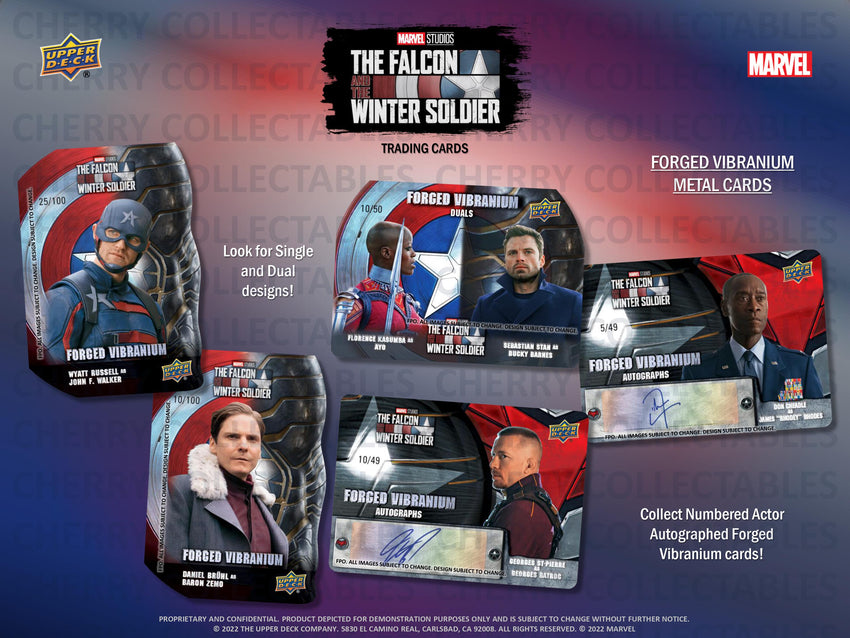 Upper Deck Marvel Studios The Falcon and the Winter Soldier Hobby Pack (Pre Order Jan 18)-Non Sport Trading Cards-Cherry
