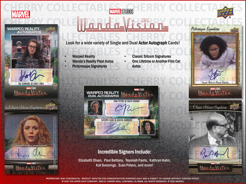 Upper Deck Marvel Studios WandaVision Hobby Pack-Non Sport Trading Cards-Cherry