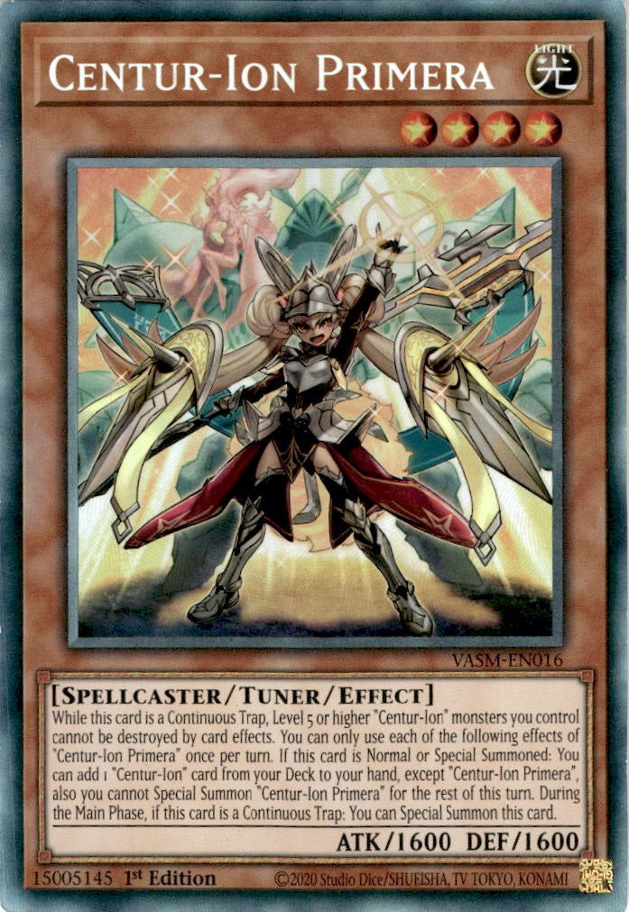 Centur-Ion Primera - VASM-EN016 - Collector's Rare 1st Edition
