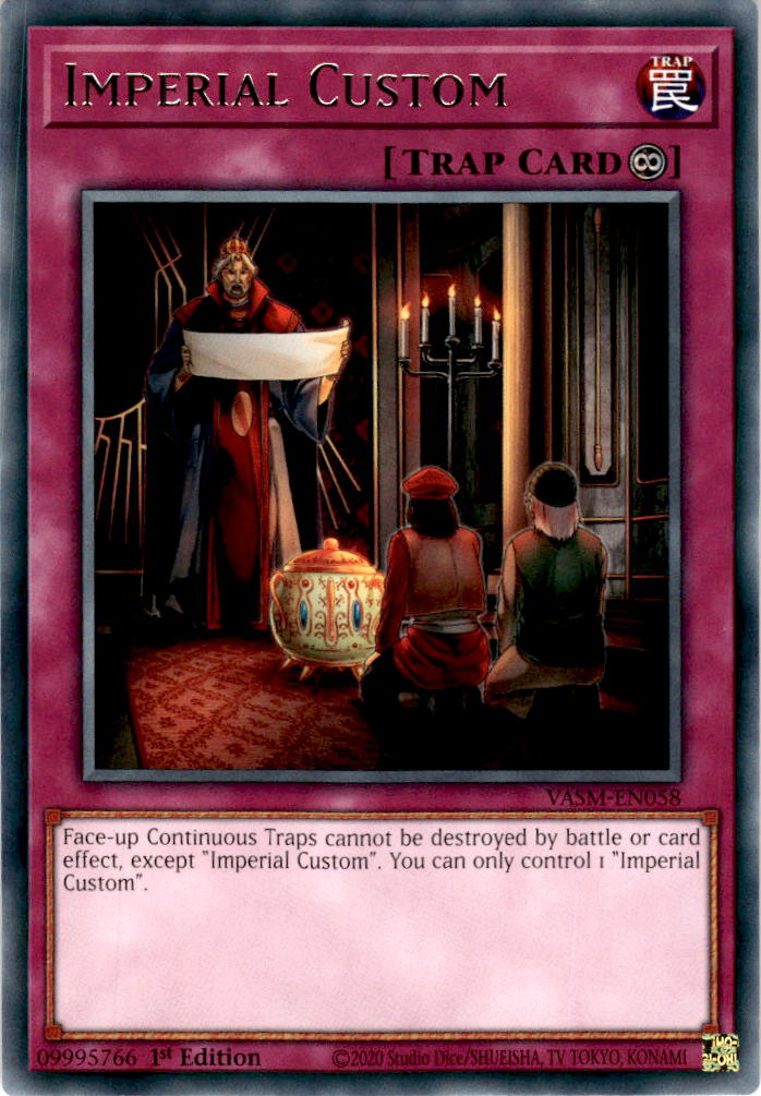Imperial Custom - VASM-EN058 - Rare 1st Edition