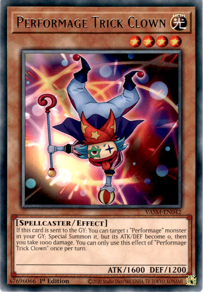 Performage Trick Clown - VASM-EN042 - Rare 1st Edition