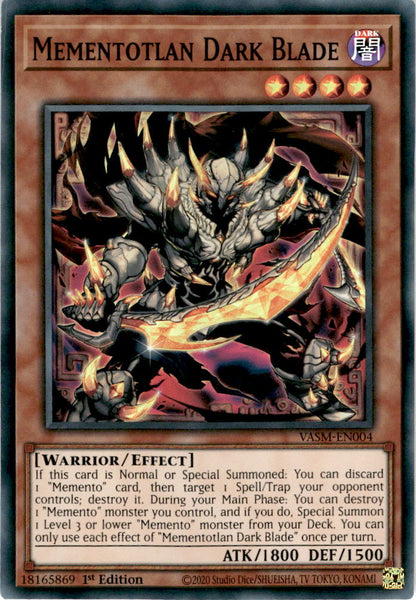 Mementotlan Dark Blade - Vasm-en004