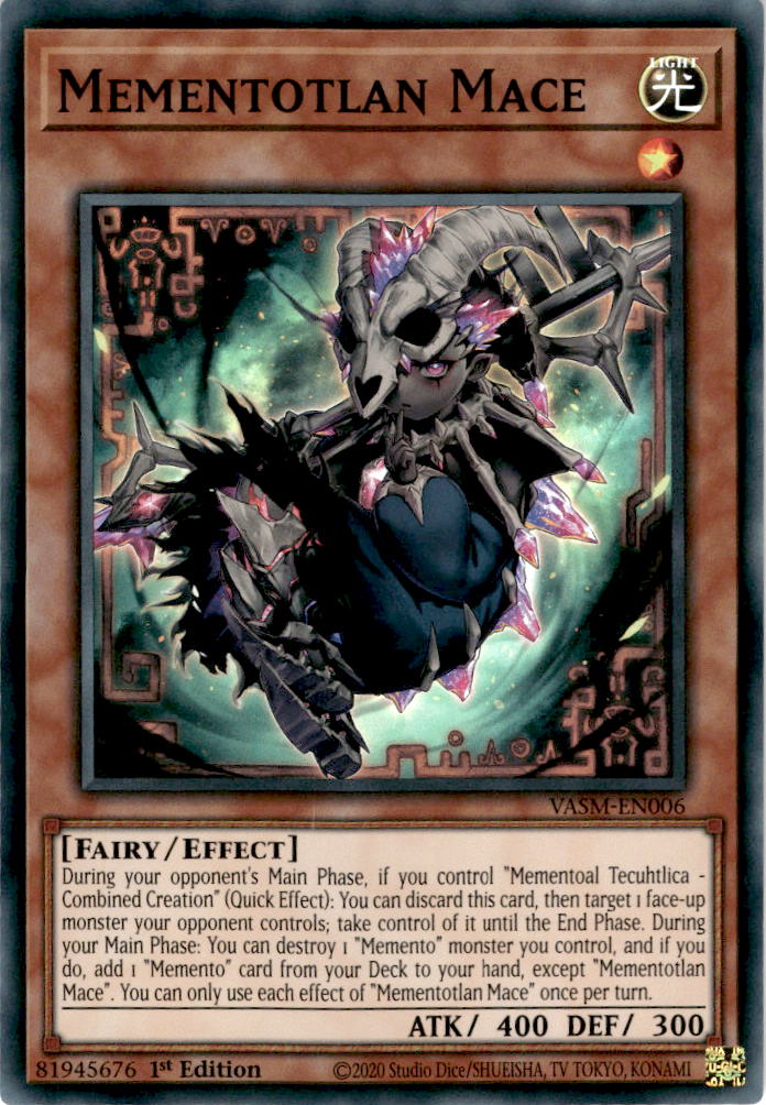 Mementotlan Mace - VASM-EN006 - Super Rare 1st Edition
