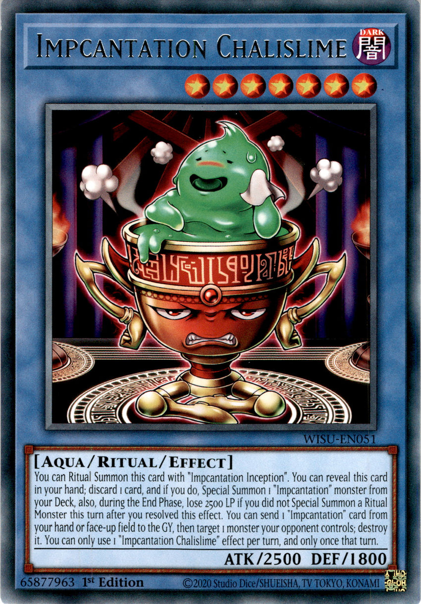 Impcantation Chalislime - WISU-EN051 - Rare 1st Edition
