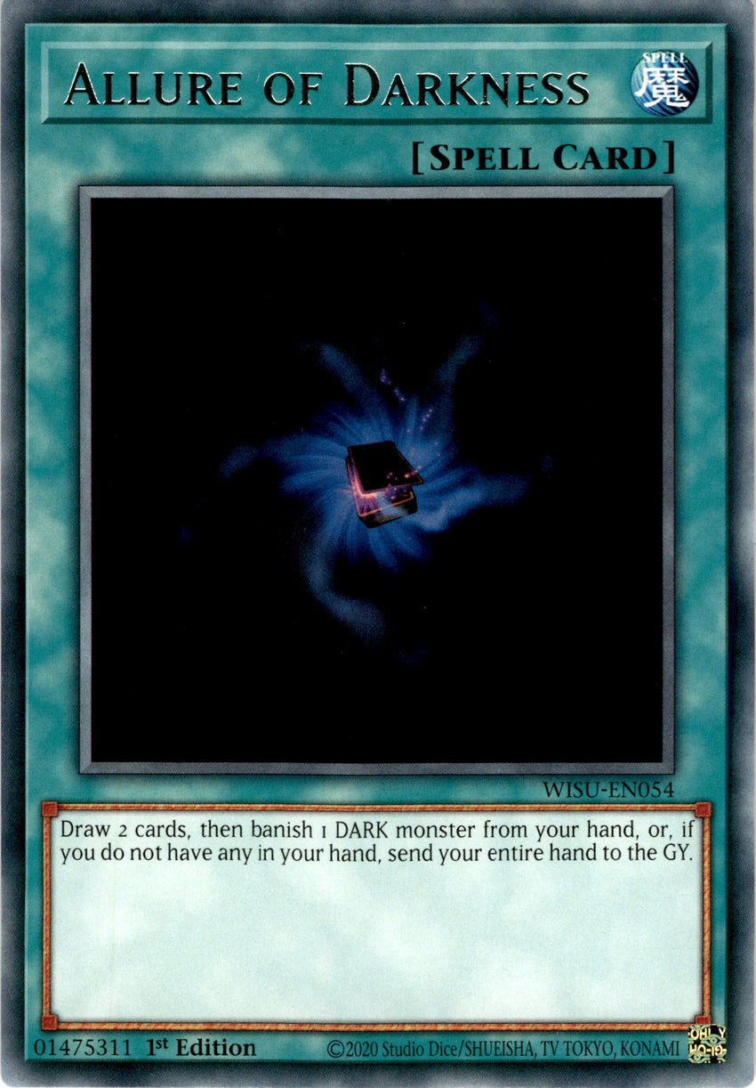 Allure of Darkness - WISU-EN054 - Rare 1st Edition