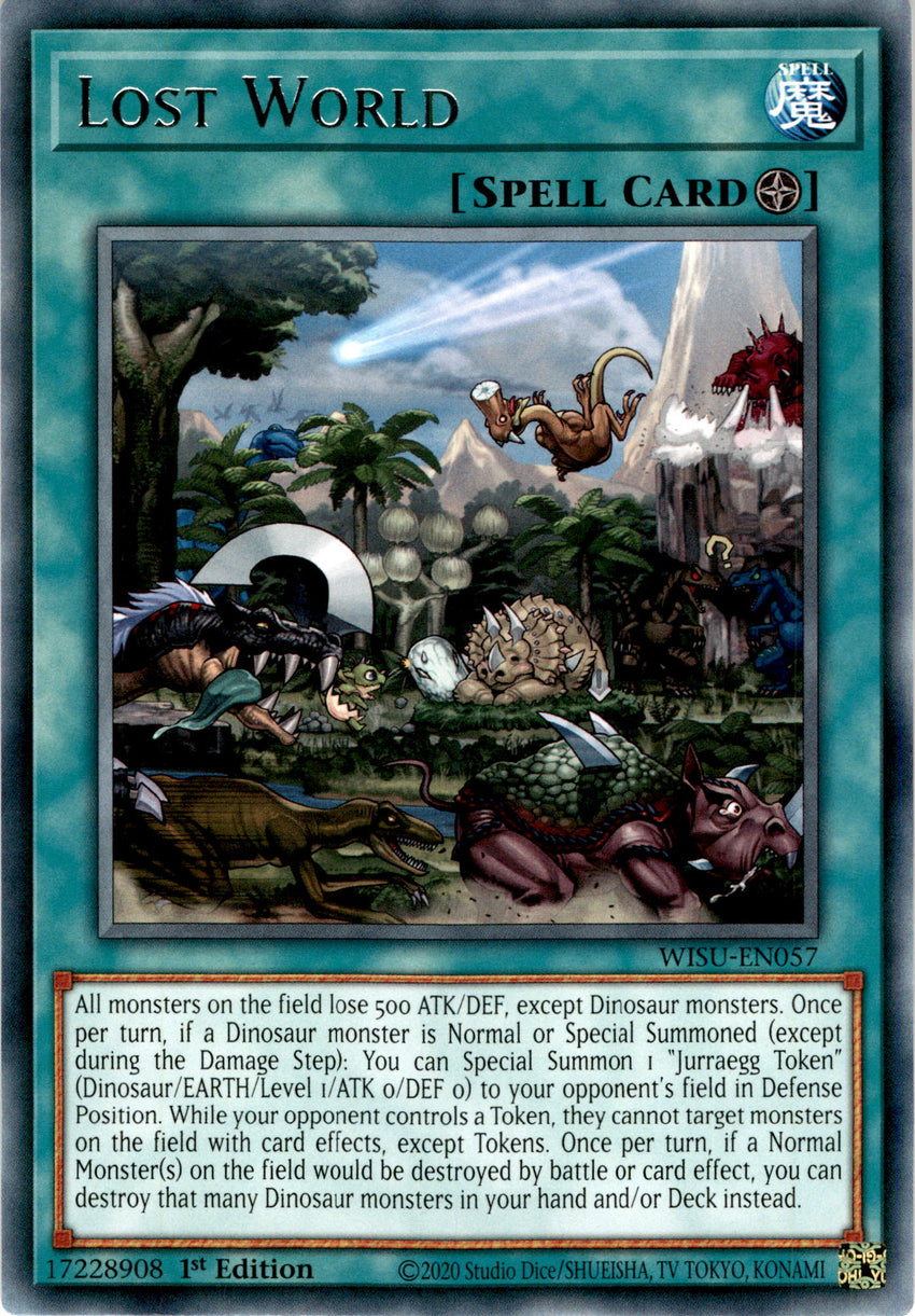 Lost World - WISU-EN057 - Rare 1st Edition