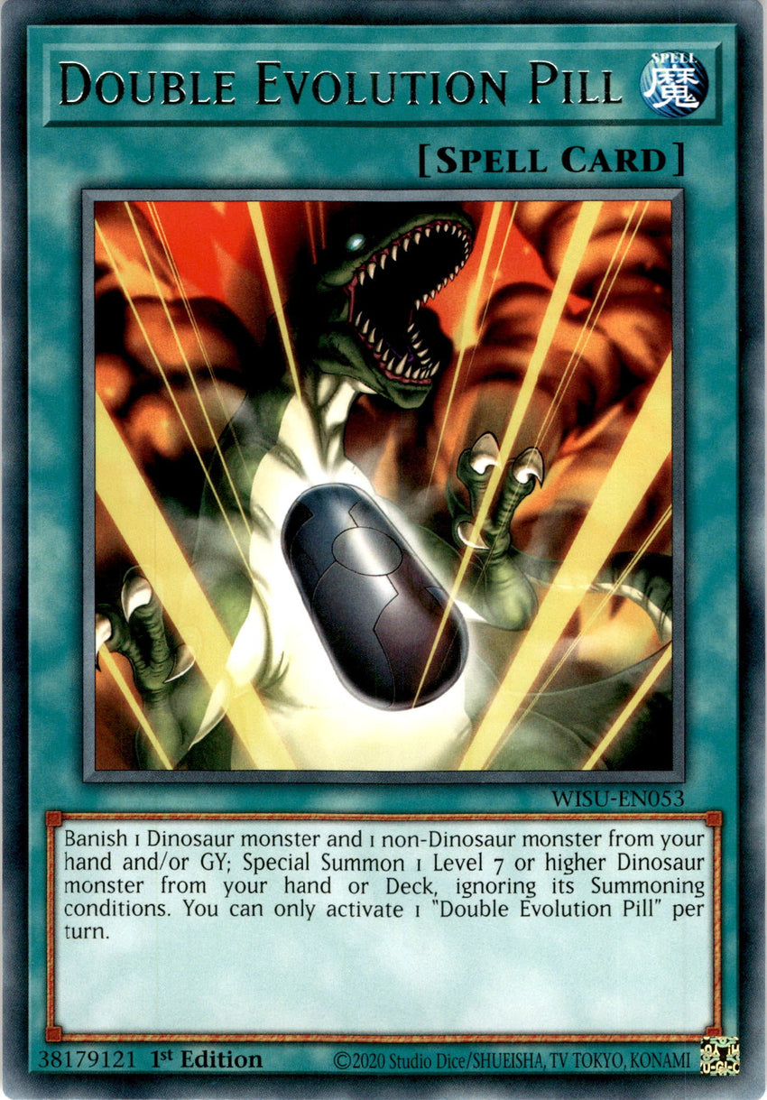 Double Evolution Pill - WISU-EN053 - Rare 1st Edition