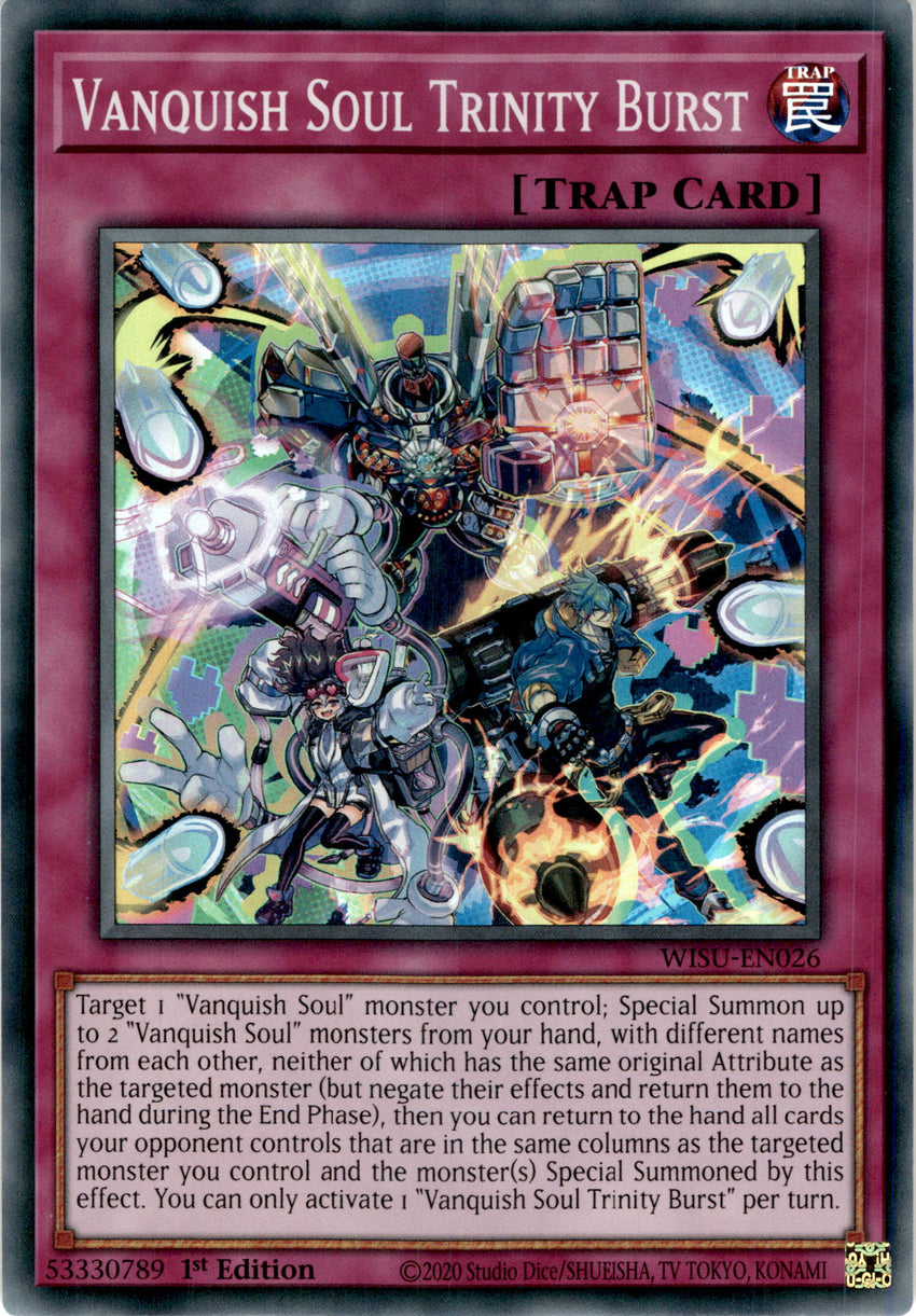 Vanquish Soul Pluton HG - WISU-EN020 - Super Rare 1st Edition