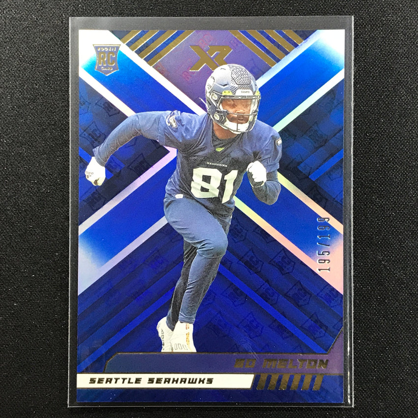 2022 Xr Bo Melton Rookie Blue Base 195/199
