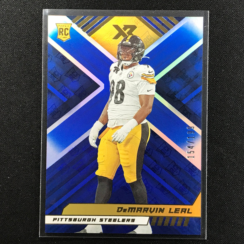 2022 Xr Demarvin Leal Rookie Blue Base 154/199