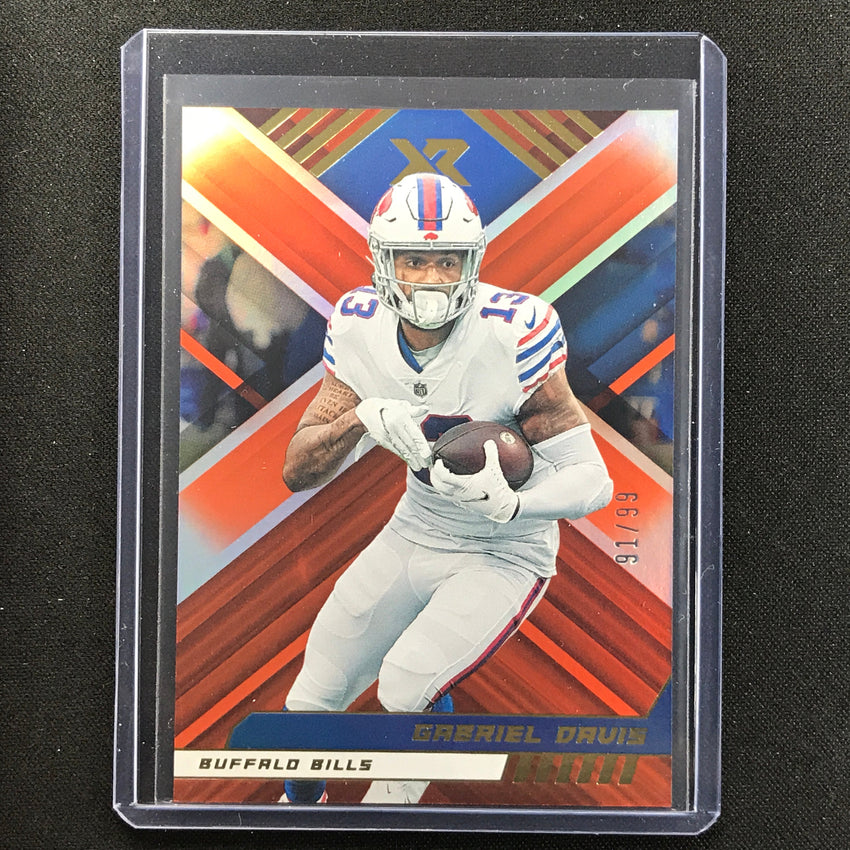 2022 Xr Gabriel Davis Orange Base 91/99