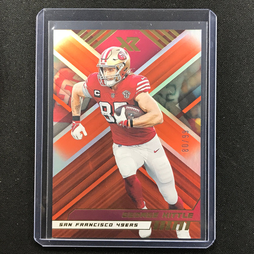 2022 Xr George Kittle Orange Base 80/99