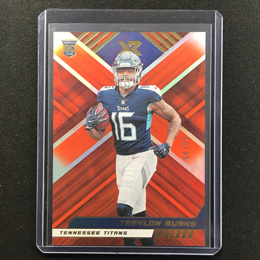 2022 Xr Treylon Burks Rookie Orange Base 64/99