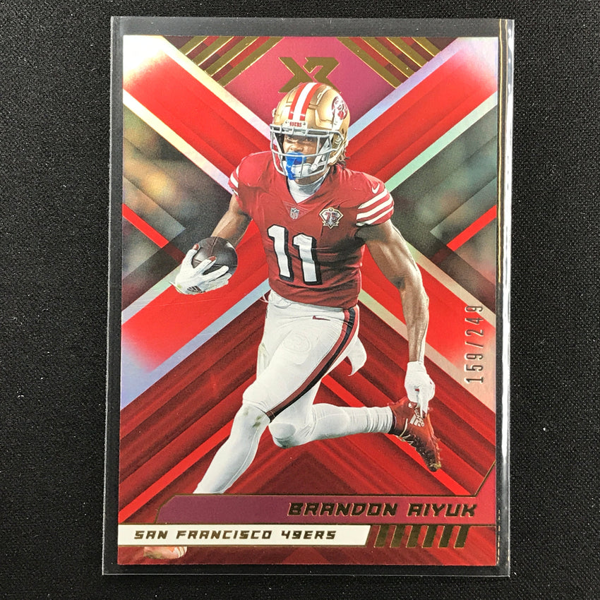 2022 Xr Brandon Aiyuk Red Base 159/249