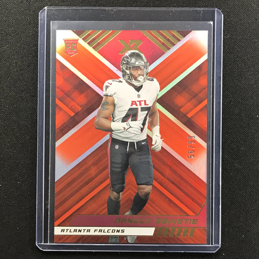 2022 Xr Arnold Ebiketie Rookie Orange Base 56/99