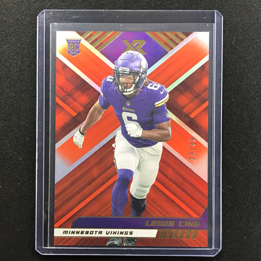 2022 Xr Lewis Cine Rookie Orange Base 72/99