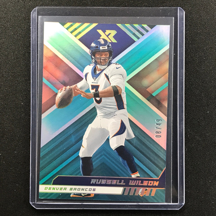 2022 Xr Russell Wilson Teal Base 8/49