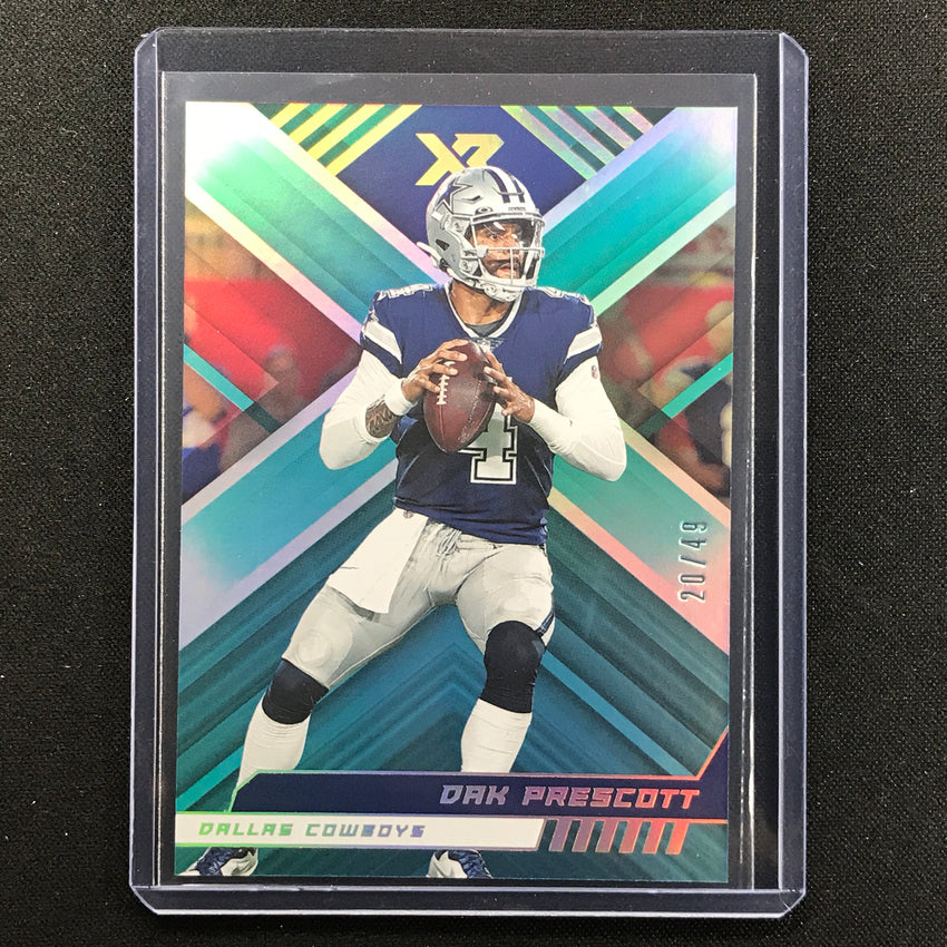 2022 Xr Dak Prescott Teal Base 20/49