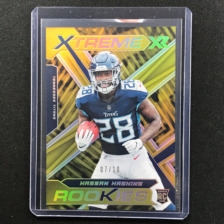 2022 Xr Hassan Haskins Xtreme Rookies Gold 7/10