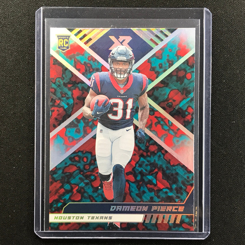 2022 XR DAMEON PIERCE Rookie Base X SSP Case Hit #140