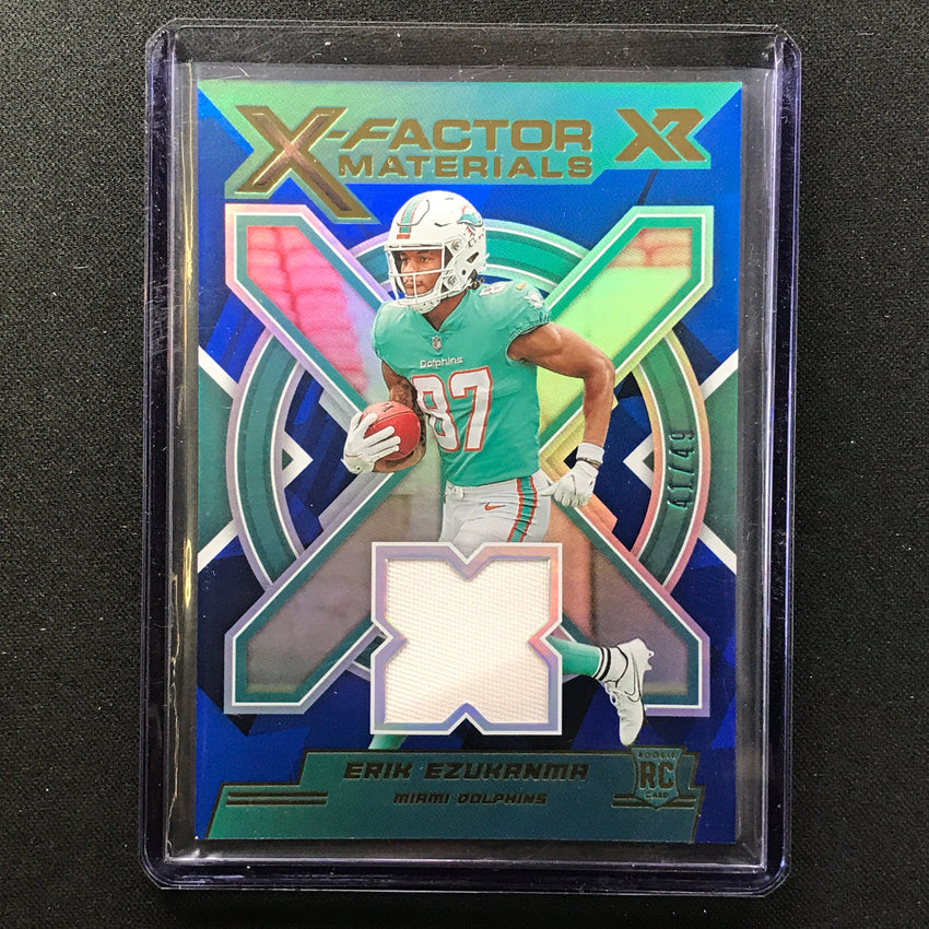 2022 Xr Erik Ezukanma Rookie X-factor Materials Relic 41/75