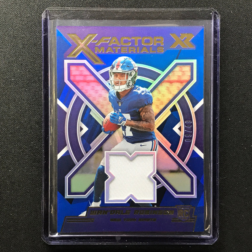 2022 Xr Wandale Robinson Rookie X-factor Materials Relic 9/49