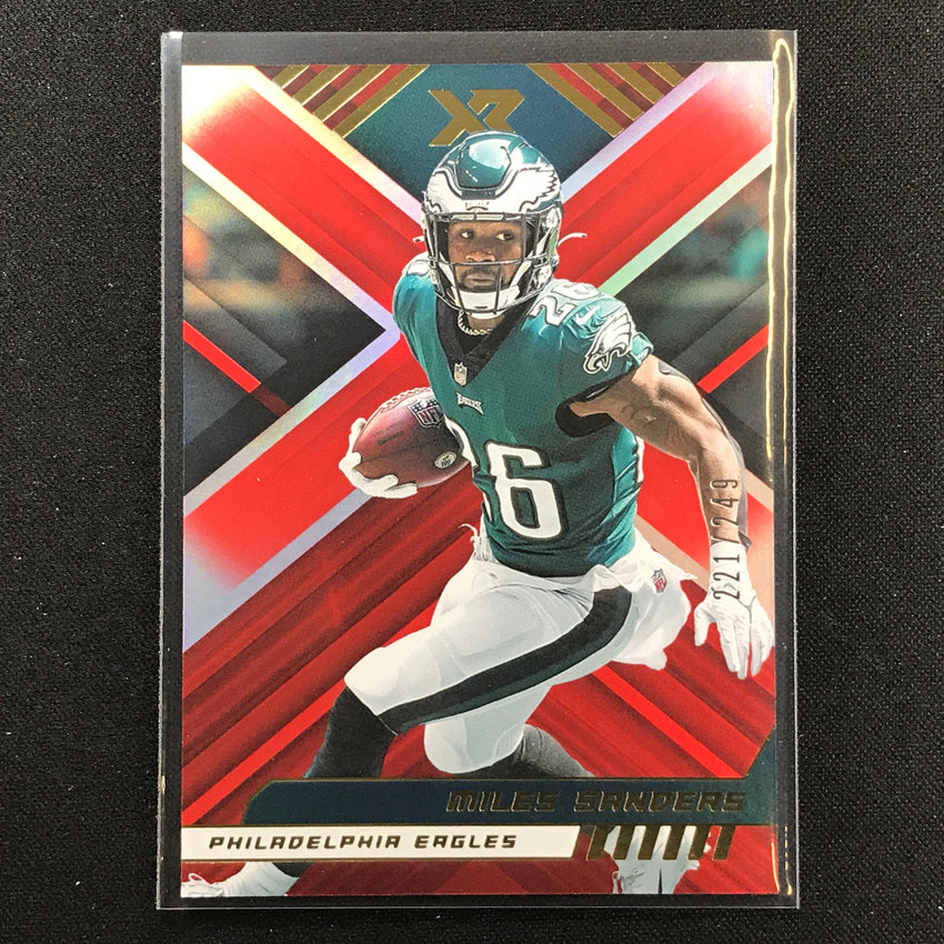2022 Xr Miles Sanders Red Base 221/249