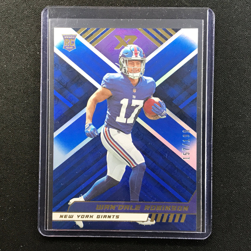 2022 Xr Wandale Robinson Rookie Base Blue 157/199