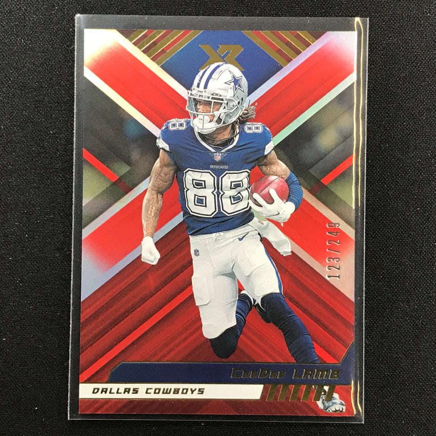 2022 Xr Ceedee Lamb Red Base 123/249