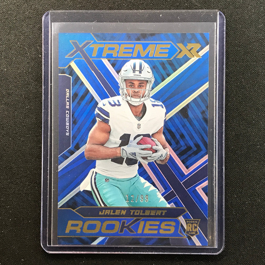 2022 Xr Jalen Tolbert Xtreme Rookies Blue 12/99