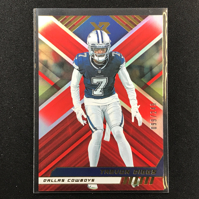 2022 Xr Trevon Diggs Red Base 99/249