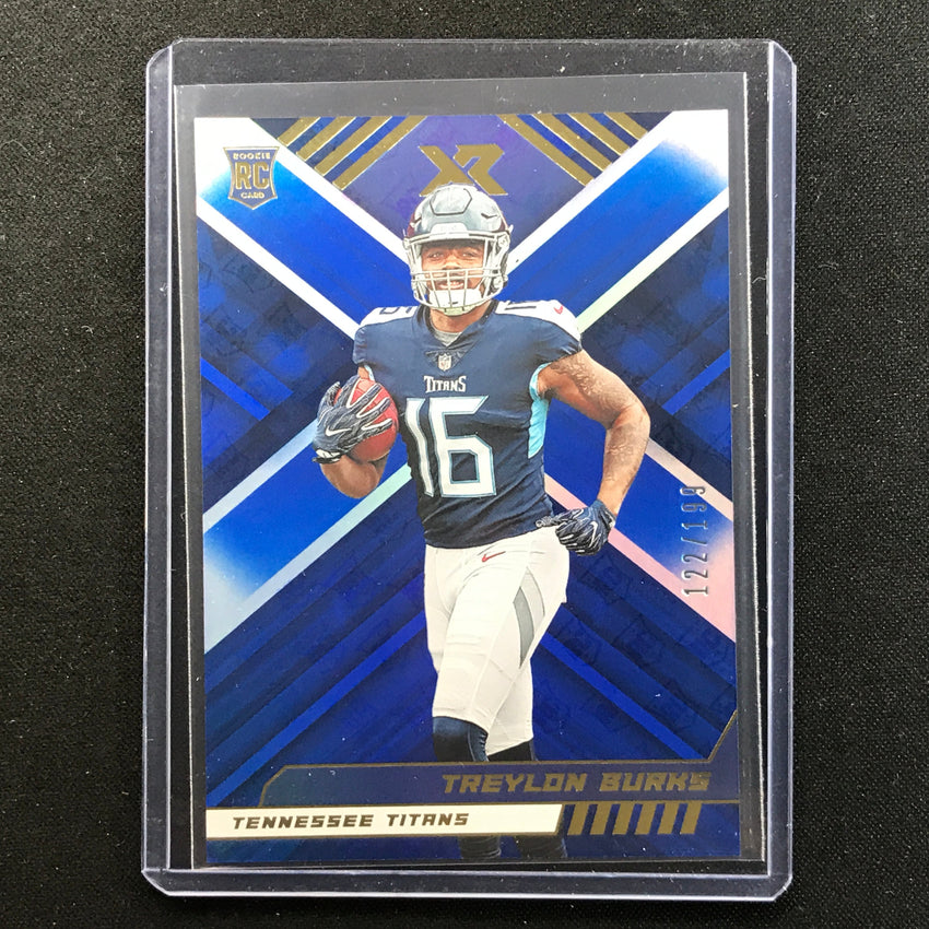 2022 Xr Treylon Burks Rookie Base Blue 122/199