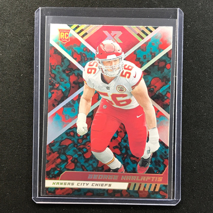 2022 XR GEORGE KARLAFTIS Rookie Base X SSP Case Hit #169