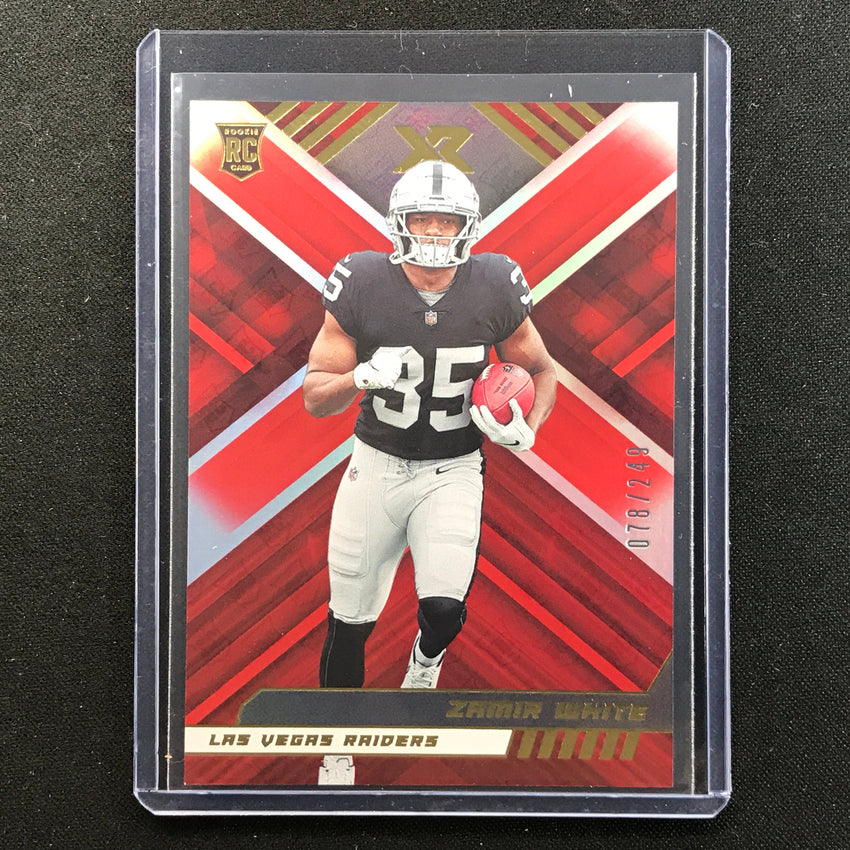 2022 Xr Zamir White Rookie Base Red 78/249