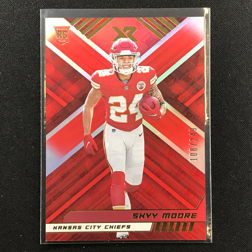 2022 Xr Skyy Moore Rookie Red Base 108/249