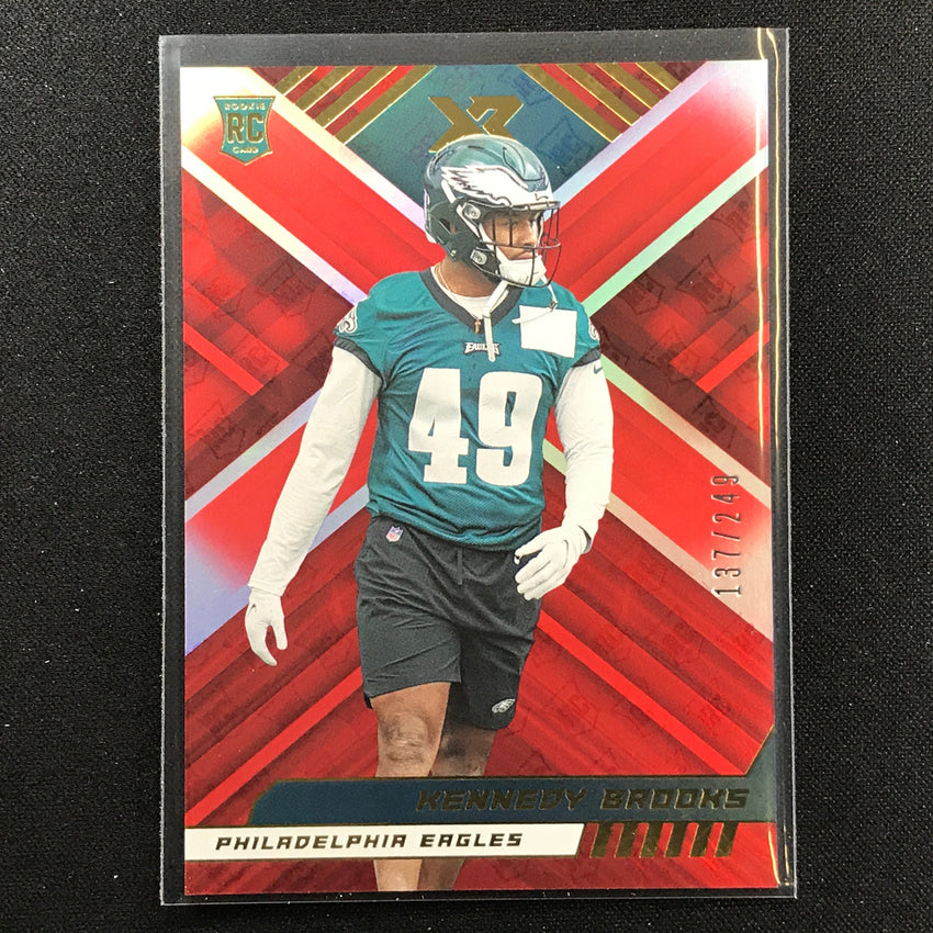 2022 Xr Kennedy Brooks Rookie Red Base 137/249